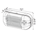 Halco - EMG-WLEM-WH - Emergence Wet-Location Emergency Light Unit product image