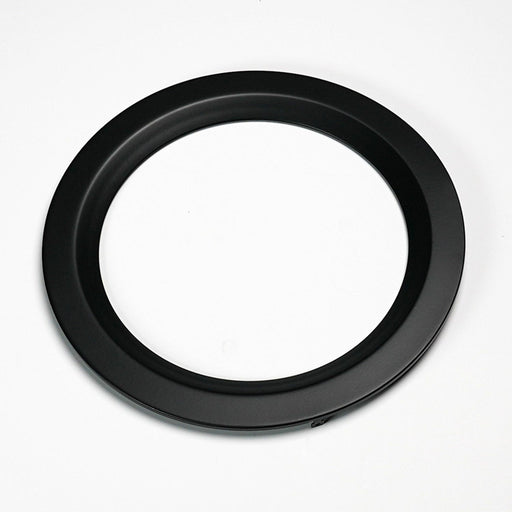 Halco - DFDLS8-RT-RD-RC-BK - Recessed Smooth Trim 8in Black for Slim Downlight product image
