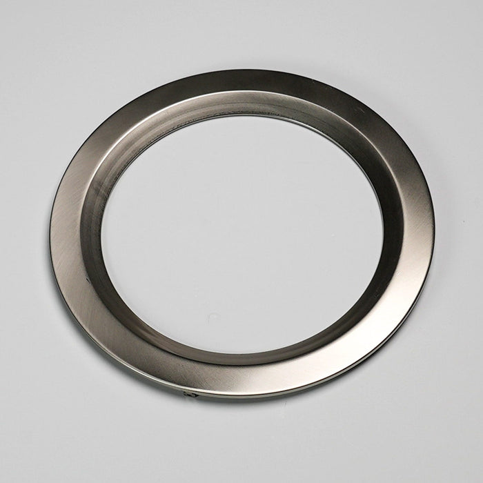 Halco - DFDLS8-RT-RD-RC-SN - Recessed Smooth Trim 8in Satin Nickel for Slim Downlight product image