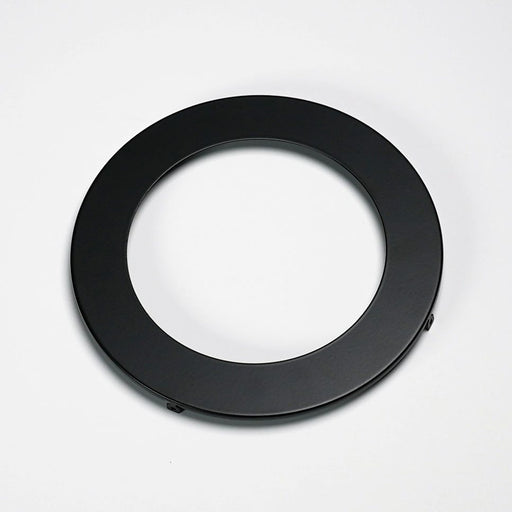 Halco - DFDLS6-RT-RD-BK - Flat Smooth Trim 6in Black for Slim Downlight product image