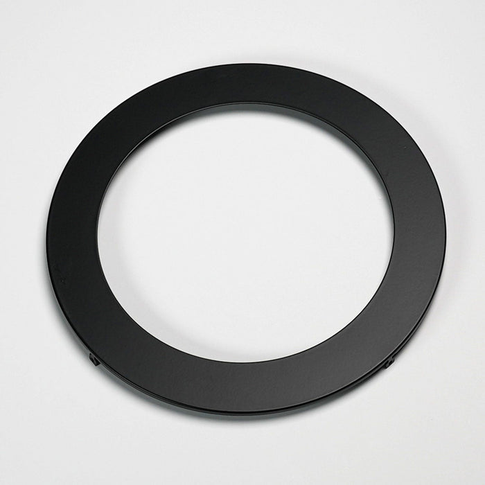 Halco - DFDLS8-RT-RD-BK - Flat Smooth Trim 8in Black for Slim Downlight product image