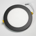 Halco - DFDLS8-RT-RD-BK - Flat Smooth Trim 8in Black for Slim Downlight product image