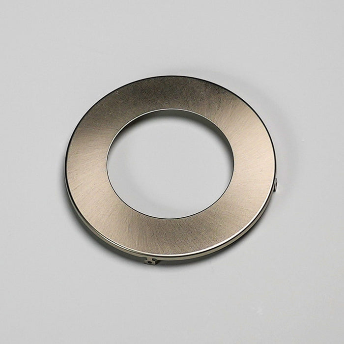 Halco - DFDLS4-RT-RD-SN - Flat Smooth Trim 4in Satin Nickel for Slim Downlight product image