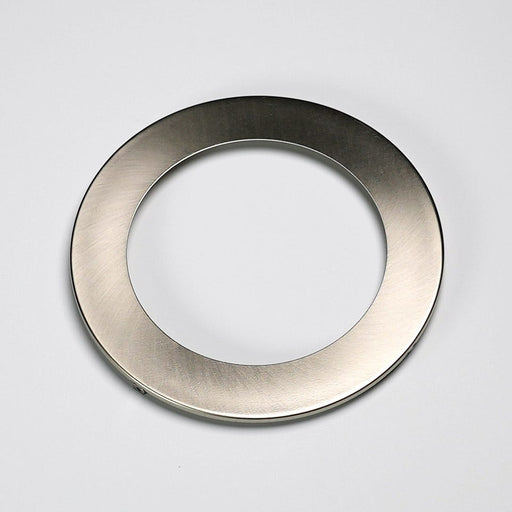 Halco - DFDLS6-RT-RD-SN - Flat Smooth Trim 6in Satin Nickel for Slim Downlight product image