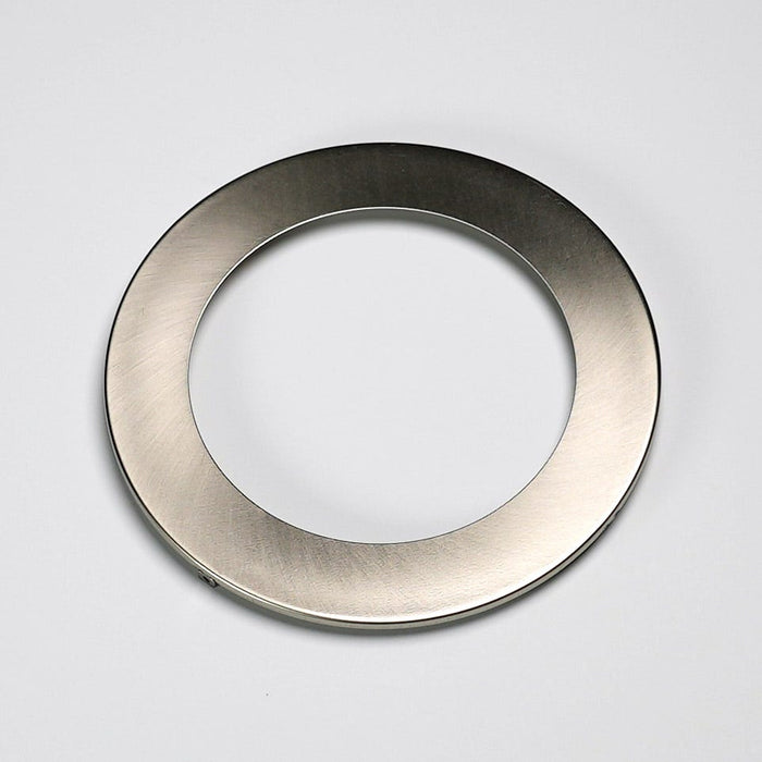 Halco - DFDLS6-RT-RD-SN - Flat Smooth Trim 6in Satin Nickel for Slim Downlight product image