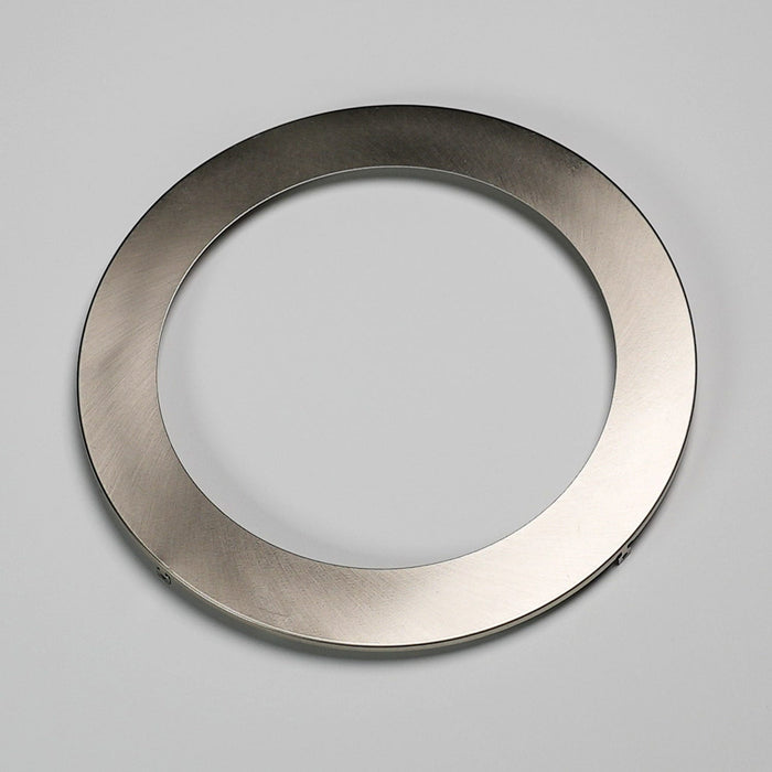 Halco - DFDLS8-RT-RD-SN - Flat Smooth Trim 8in Satin Nickel for Slim Downlight product image