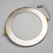 Halco - DFDLS8-RT-RD-SN - Flat Smooth Trim 8in Satin Nickel for Slim Downlight product image