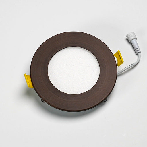 Halco - DFDLS4-RT-RD-BZ - Flat Smooth Trim 4in Bronze for Slim Downlight product image
