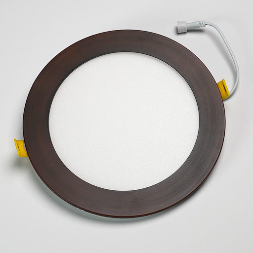 Halco - DFDLS8-RT-RD-BZ - Flat Smooth Trim 8in Bronze for Slim Downlight product image