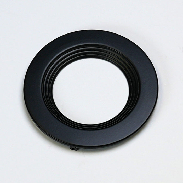 Halco - DFDLS4-RT-RD-BT-BK - Recessed Baffle Trim 4in Black for Slim Downlight product image
