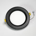 Halco - DFDLS6-RT-RD-BT-BK - Recessed Baffle Trim 6in Black for Slim Downlight product image