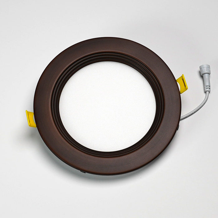 Halco - DFDLS6-RT-RD-BT-BZ - Recessed Baffle Trim 6in Bronze for Slim Downlight product image