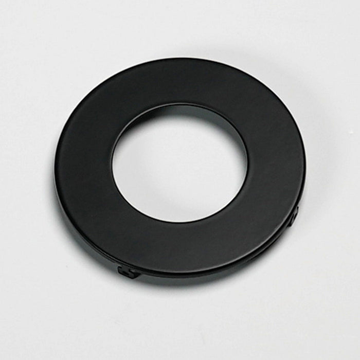 Halco - DFDLS3-RT-RD-BK - Flat Smooth Trim 3in Black for Slim Downlight product image