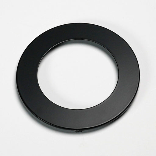 Halco - DFDLS5-RT-RD-BK - Flat Smooth Trim 5in Black for Slim Downlight product image