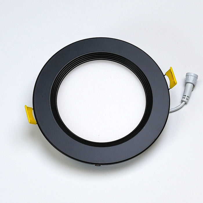 Halco - DFDLS5-RT-RD-BT-BK - Recessed Baffle Trim 5in Black for Slim Downlight product image