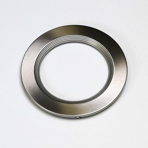 Halco - DFDLS5-RT-RD-BT-SN - Recessed Baffle Trim 5in Satin Nickel for Slim Downlight product image