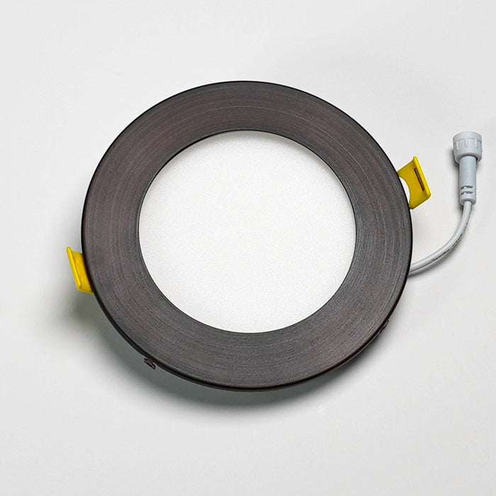 Halco - DFDLS5-RT-RD-BZ - Flat Smooth Trim 5in Bronze for Slim Downlight product image