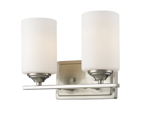 Vanity Light Z-Lite 435-2V-BN Brushed Nickel Bordeaux 2 Light Vanity Z-Lite
