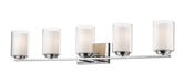 Vanity Light Z-Lite 426-5V-CH Chrome Willow 5 Light Vanity Z-Lite