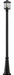 Outdoor Post Mounted Fixture Z-Lite 531PHMR-519P-BK Black Portland 1 Light Outdoor Post Mounted Fixture Z-Lite