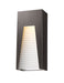 Outdoor Wall Light Z-Lite 561M-DBZ-SL-FRB-LED Bronze Silver Millenial 1 Light Outdoor Wall Light Z-Lite