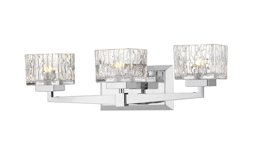 Vanity Light Z-Lite 1927-3V-CH Chrome Rubicon 3 Light Vanity Z-Lite