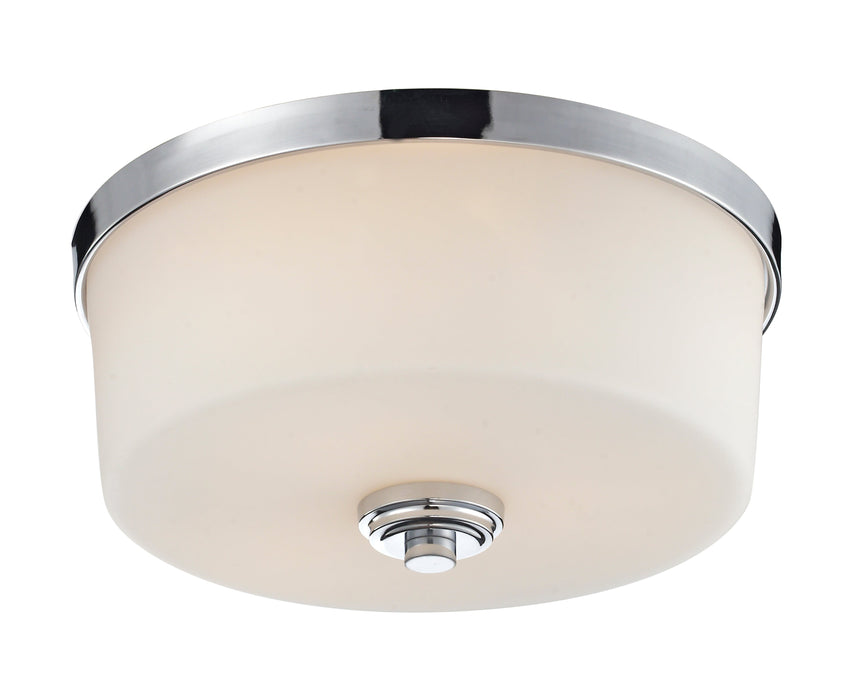 Flush Mount Z-Lite 225F3 Chrome Lamina 3 Light Flush Mount Z-Lite