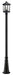 Outdoor Post Mounted Fixture Z-Lite 531PHBR-519P-BK Black Portland 1 Light Outdoor Post Mounted Fixture Z-Lite
