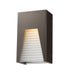 Outdoor Wall Light Z-Lite 561S-DBZ-SL-FRB-LED Bronze Silver Millenial 1 Light Outdoor Wall Light Z-Lite