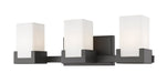 Vanity Light Z-Lite 1920-3V-BRZ-LED Bronze Peak 3 Light Vanity Z-Lite