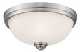 Flush Mount Z-Lite 443F3-BN Brushed Nickel Ashton 3 Light Flush Mount Z-Lite