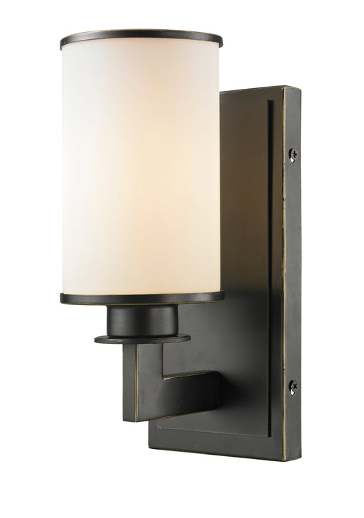 Wall Sconce Z-Lite 413-1S Olde Bronze Savannah 1 Light Wall Sconce Z-Lite