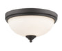 Flush Mount Z-Lite 435F2-BRZ Bronze Bordeaux 2 Light Flush Mount Z-Lite