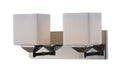 Vanity Light Z-Lite 2105-2V Chrome Quube 2 Light Vanity Z-Lite