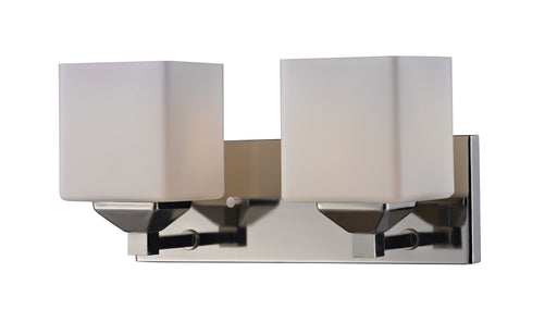 Vanity Light Z-Lite 2105-2V Chrome Quube 2 Light Vanity Z-Lite