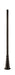 Outdoor Posts + Hardware Z-Lite 519P-ORB Oil Rubbed Bronze Outdoor Light Outdoor Posts + Hardware Z-Lite