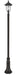 Outdoor Post Mounted Fixture Z-Lite 533PHB-518P-BK Black Armstrong 3 Light Outdoor Post Mounted Fixture Z-Lite