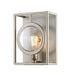 Wall Sconce Z-Lite 448-1S-B-AS Antique Silver Port 1 Light Wall Sconce Z-Lite