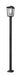 Outdoor Post Mounted Fixture Z-Lite 571PHBS-536P-BK Black Seoul 2 Light Outdoor Post Mounted Fixture Z-Lite