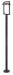 Outdoor Post Mounted Fixture Z-Lite 566PHBR-567P-BK-LED Black Luttrel 1 Light Outdoor Post Mounted Fixture Z-Lite
