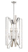 Chandelier Z-Lite 4000-8BN Brushed Nickel Marsala 8 Light Chandelier Z-Lite