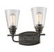 Vanity Light Z-Lite 428-2V-OB Olde Bronze Annora 2 Light Vanity Z-Lite