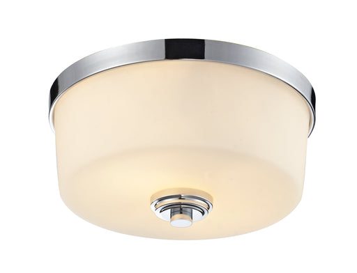 Flush Mount Z-Lite 225F2 Chrome Lamina 2 Light Flush Mount Z-Lite