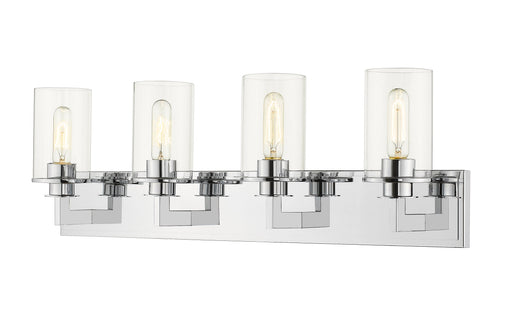Vanity Light Z-Lite 462-4V-CH Chrome Savannah 4 Light Vanity Z-Lite