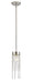 Pendant Z-Lite 433MP-BN Brushed Nickel Siena 1 Light Pendant Z-Lite