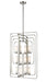 Chandelier Z-Lite 6000-12-BN Brushed Nickel Aideen 12 Light Chandelier Z-Lite