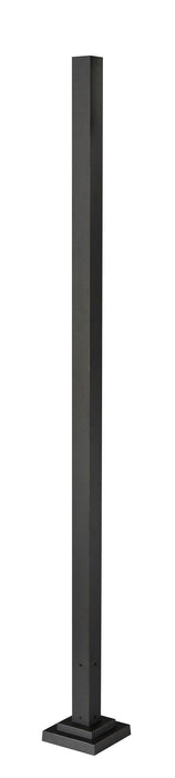 Outdoor Posts + Hardware Z-Lite 536P-ORB Oil Rubbed Bronze Outdoor Post Light Outdoor Posts + Hardware Z-Lite