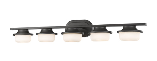 Vanity Light Z-Lite 1917-5V-BRZ-LED Bronze Optum 5 Light Vanity Z-Lite