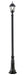 Outdoor Post Mounted Fixture Z-Lite 522PHM-518P-BK Black Wakefield 1 Light Outdoor Post Mounted Fixture Z-Lite