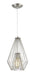 Pendant Z-Lite 442MP-BN Brushed Nickel Quintus 1 Light Pendant Z-Lite